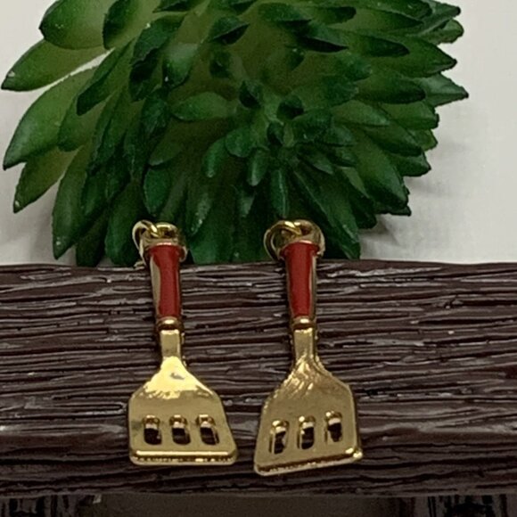 Spatula Earring, Cooking Earring, Chef Earring, Funny Food Earring, Gift… - Picture 1 of 8